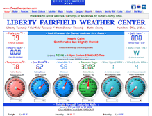 Tablet Screenshot of lfweathercenter.com